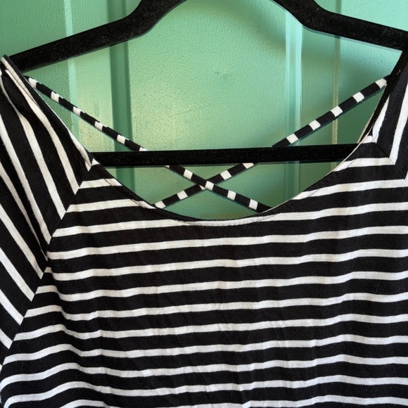 A.N.A XL black and white stripe top - Picture 5 of 9